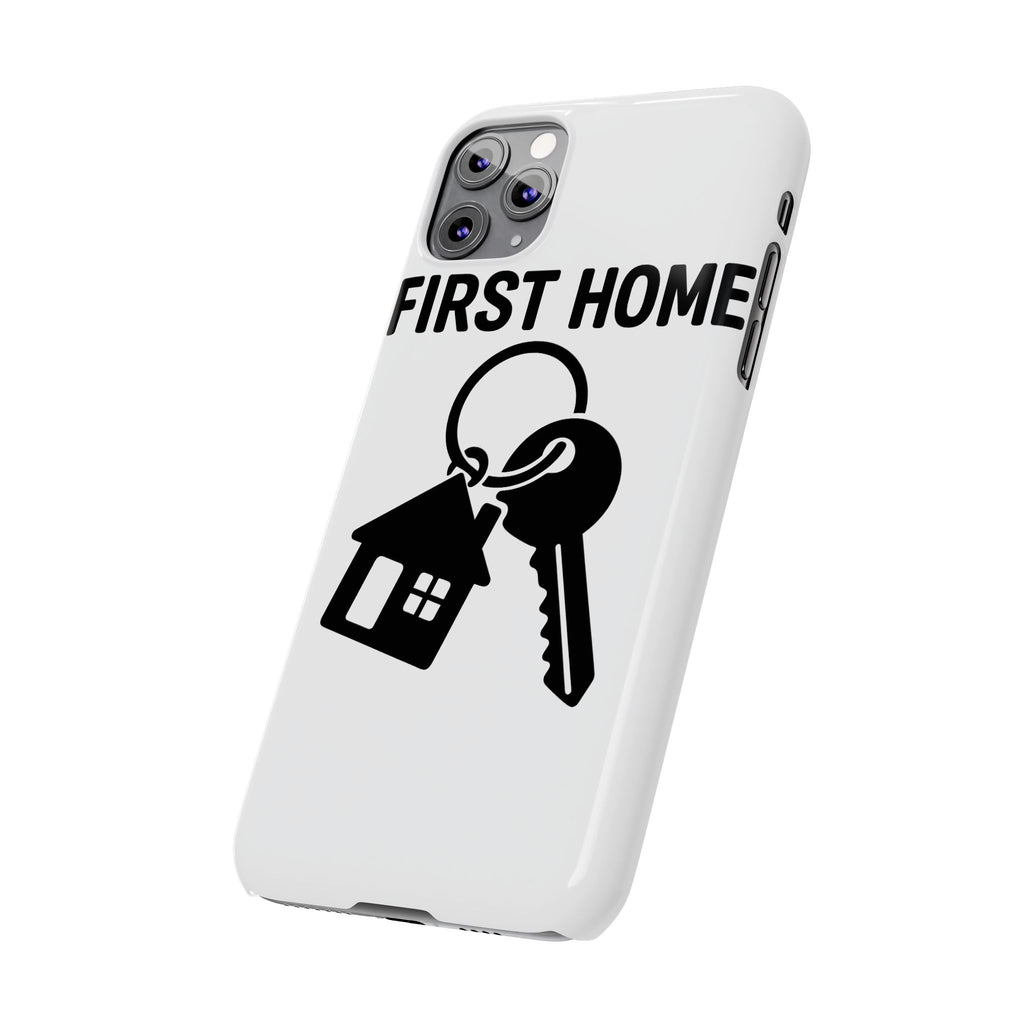 First Home Keys Phone Case, New Homeowner Gift, Housewarming Present, Minimalist House Key Design, First Time Home Buyer Gift