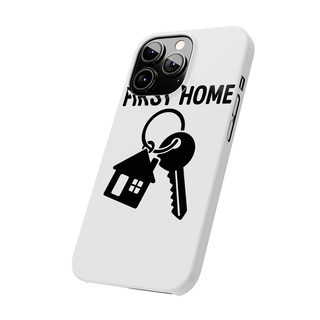 First Home Keys Phone Case, New Homeowner Gift, Housewarming Present, Minimalist House Key Design, First Time Home Buyer Gift