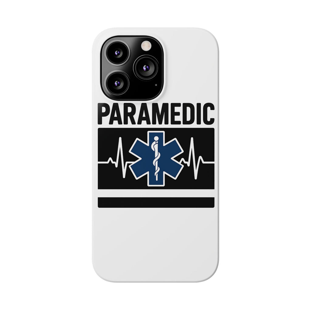 Paramedic Phone Case EMS Gift Heartbeat Star of Life EMT Medical First Responder Thin White Line Hero Appreciation