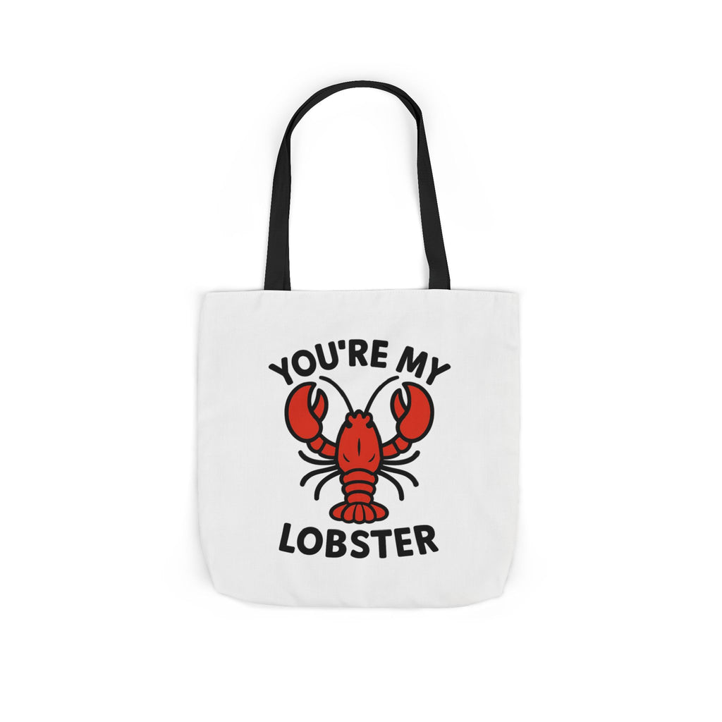 You're My Lobster Tote Bag Friends TV Show Gift Couples Anniversary Boyfriend Girlfriend Soulmate Quote Canvas Beach Bag