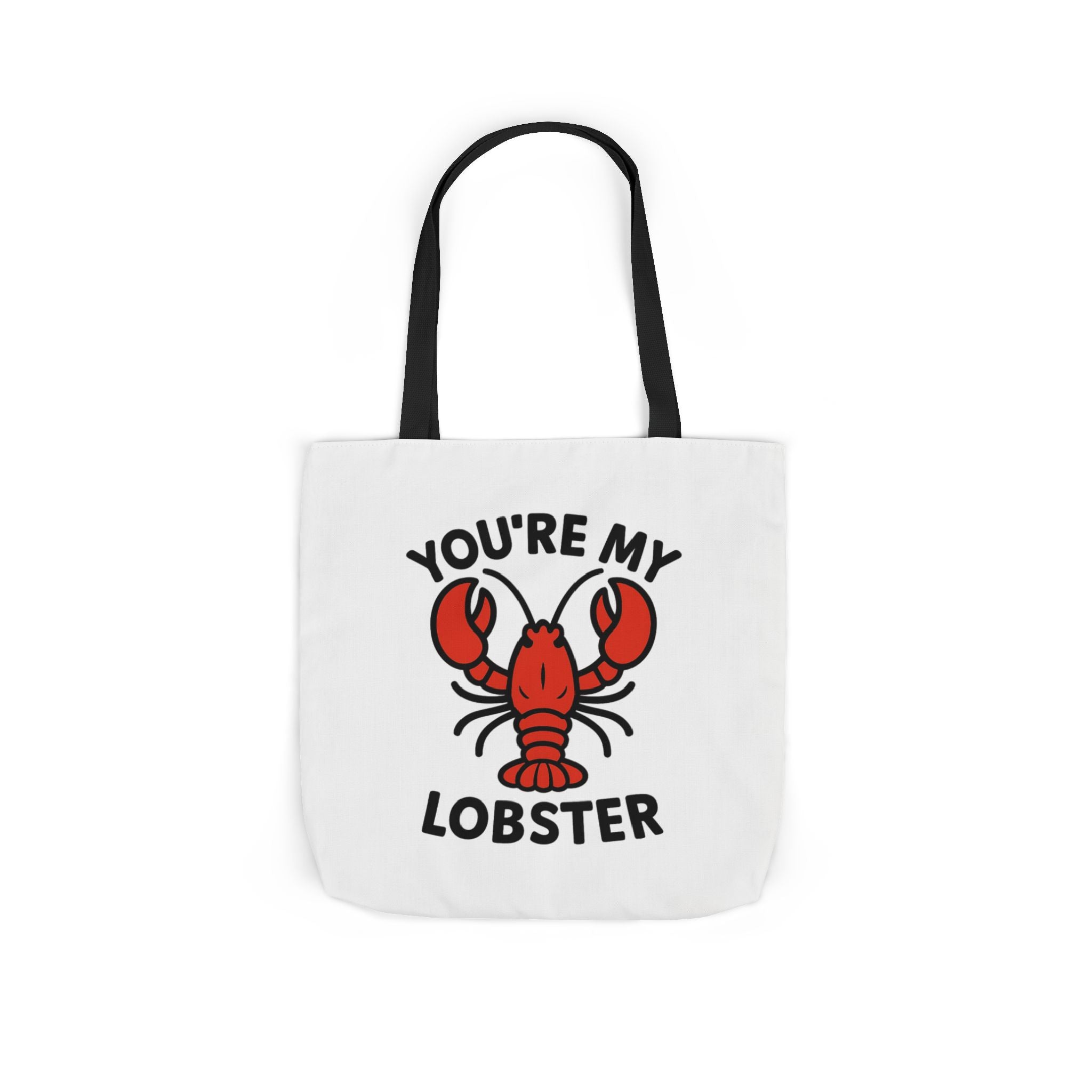 You're My Lobster Tote Bag Friends TV Show Gift Couples Anniversary Boyfriend Girlfriend Soulmate Quote Canvas Beach Bag