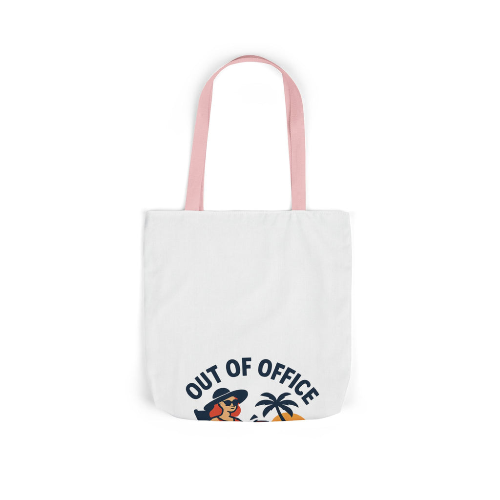 Out of Office Permanently Tote Bag, Retirement Gift for Women, Retiree Travel Bag, Funny Retirement Party Gift Coworker