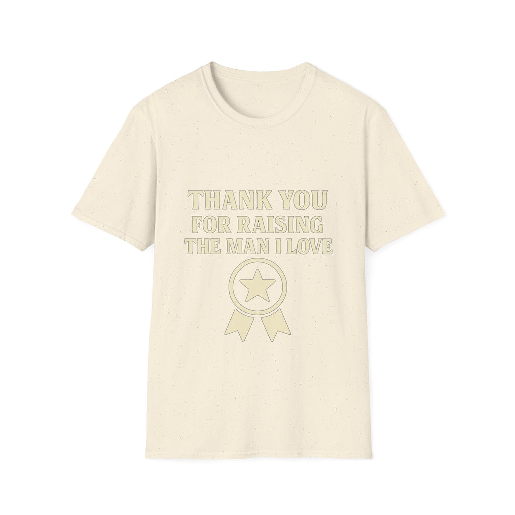 Thank You For Raising The Man I Love Shirt, Mother In Law Gift, Mothers Day Gift From Daughter In Law, MIL Appreciation Tee
