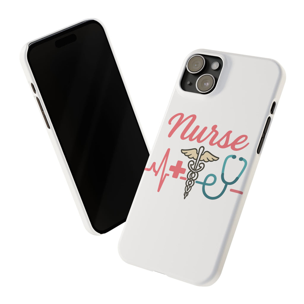 Nurse Phone Case EKG Heartbeat Medical Gift for Nurses RN Nursing Student Appreciation Gift Healthcare Worker iPhone Case