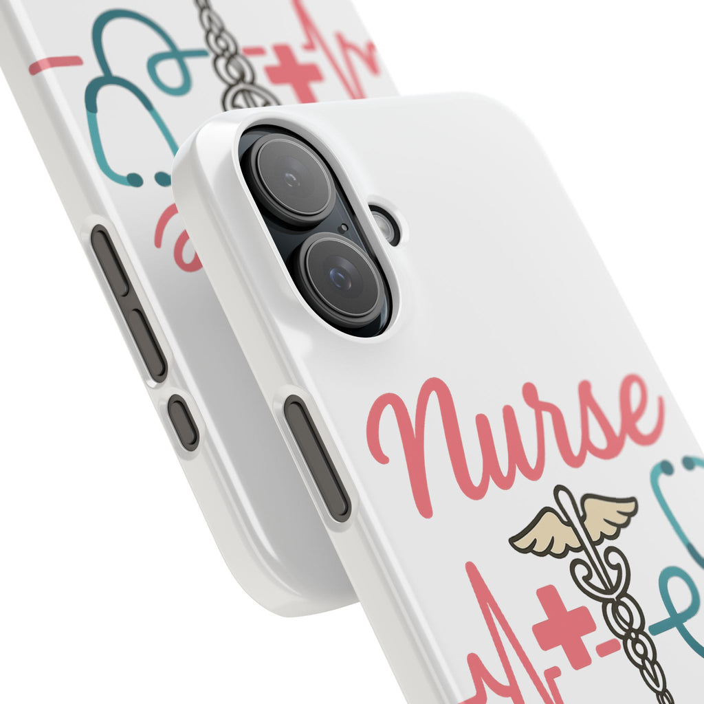 Nurse Phone Case EKG Heartbeat Medical Gift for Nurses RN Nursing Student Appreciation Gift Healthcare Worker iPhone Case