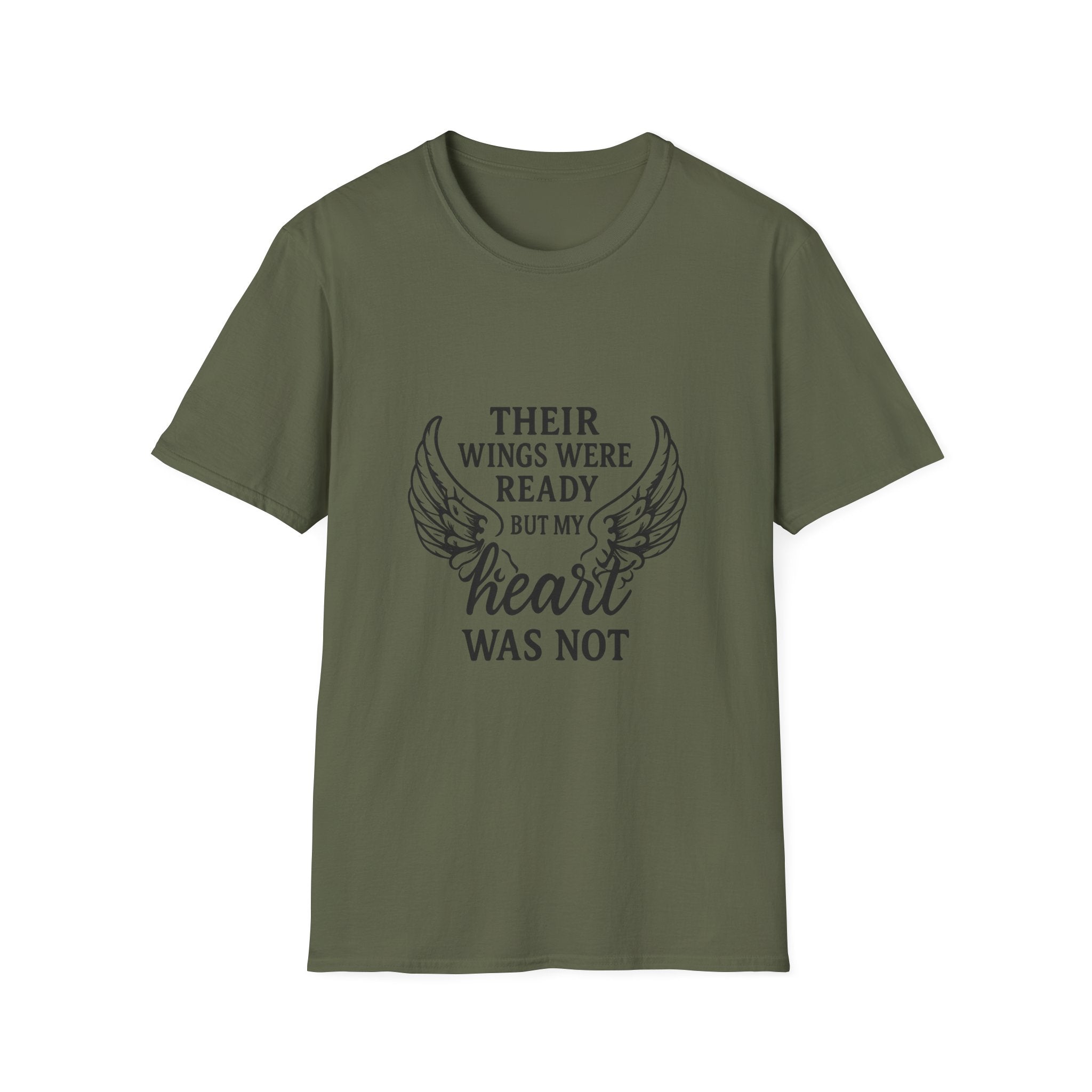 Their Wings Were Ready T-Shirt, Memorial Shirt, Grief Loss Remembrance Tee, Angel Wings Quote Shirt, Sympathy Gift Bereavement