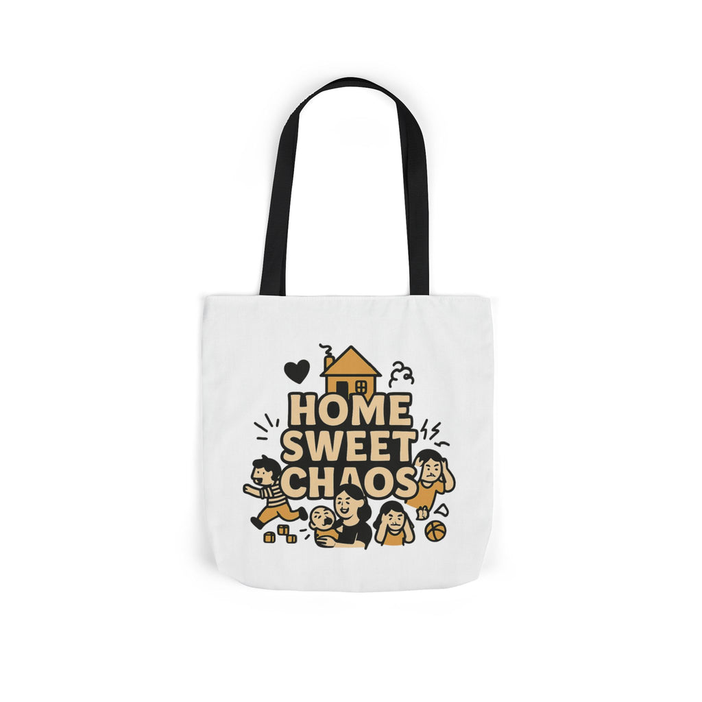 Home Sweet Chaos Tote Bag, Funny Mom Life Gift, Parenting Humor Canvas Tote, New Mom Gift, Chaotic Family Life, Gift for Mom