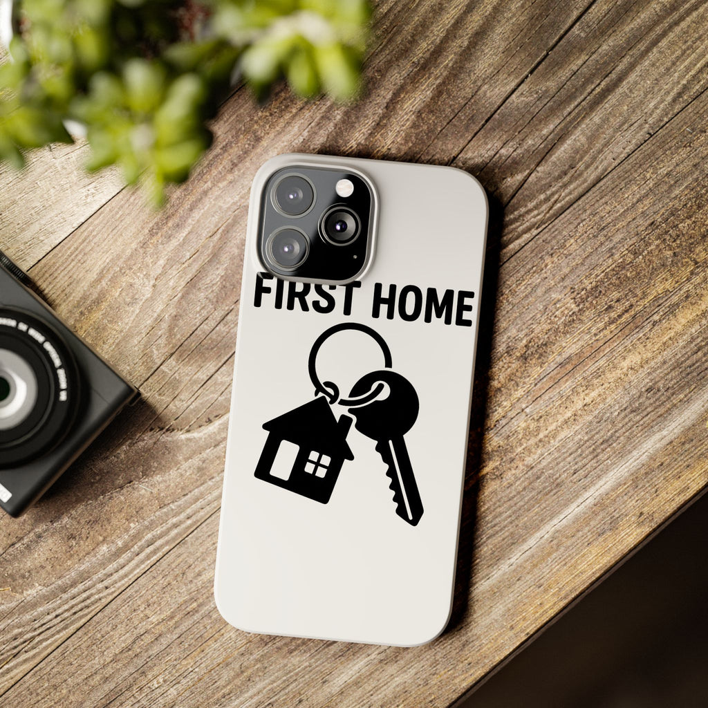 First Home Keys Phone Case, New Homeowner Gift, Housewarming Present, Minimalist House Key Design, First Time Home Buyer Gift