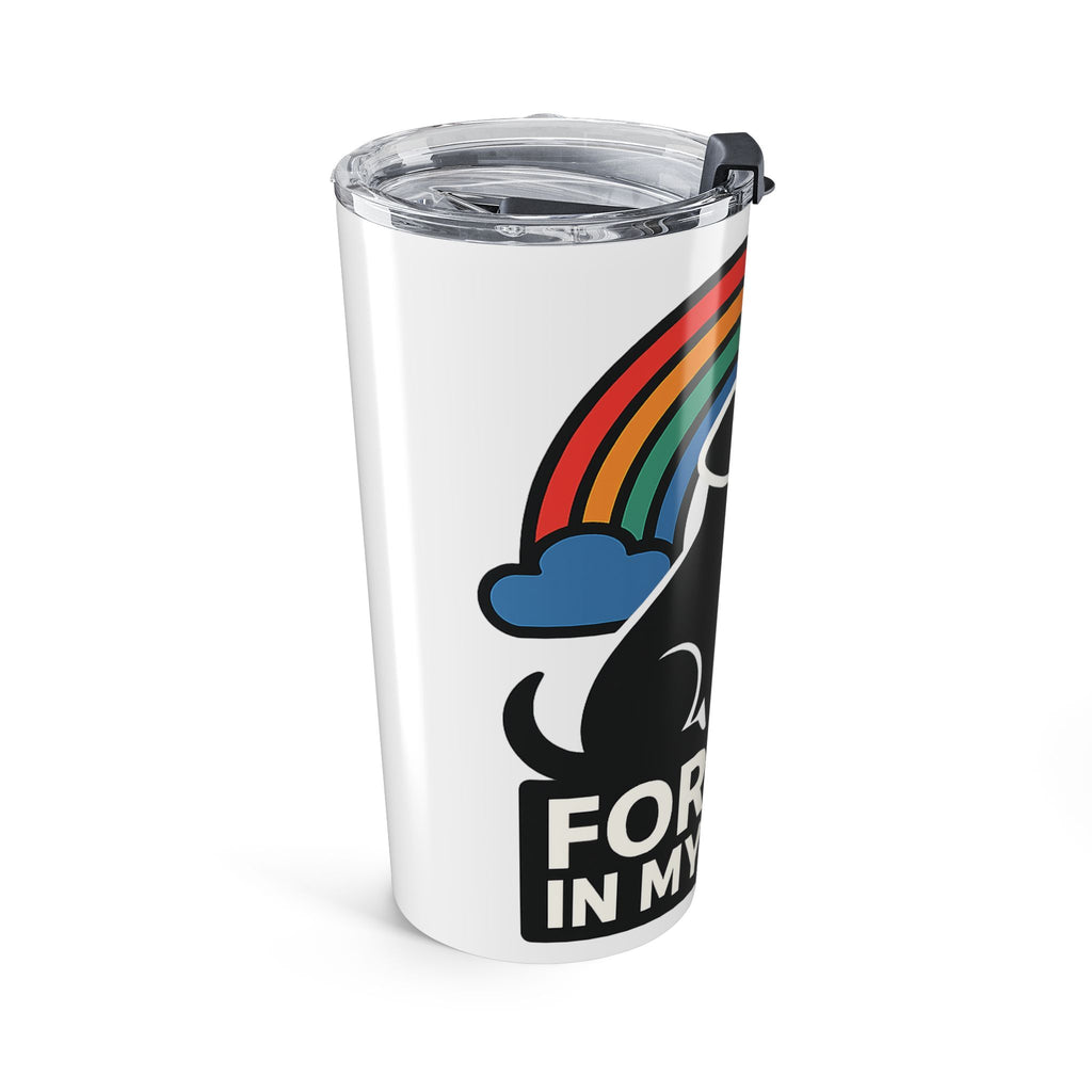 Rainbow Bridge Pet Memorial Tumbler Forever In My Heart Dog Cat Loss Sympathy Gift Remembrance Keepsake Pet Owner Grief Support