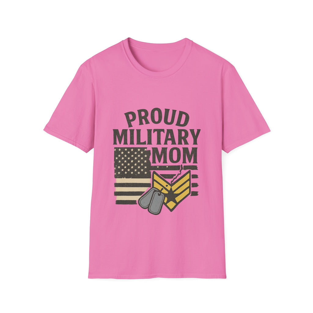 Proud Military Mom Shirt, My Heart Serves Too Tee, Army Mom Gift, Navy Mom, Marine Mom, Air Force Mom T-Shirt, Military Mother