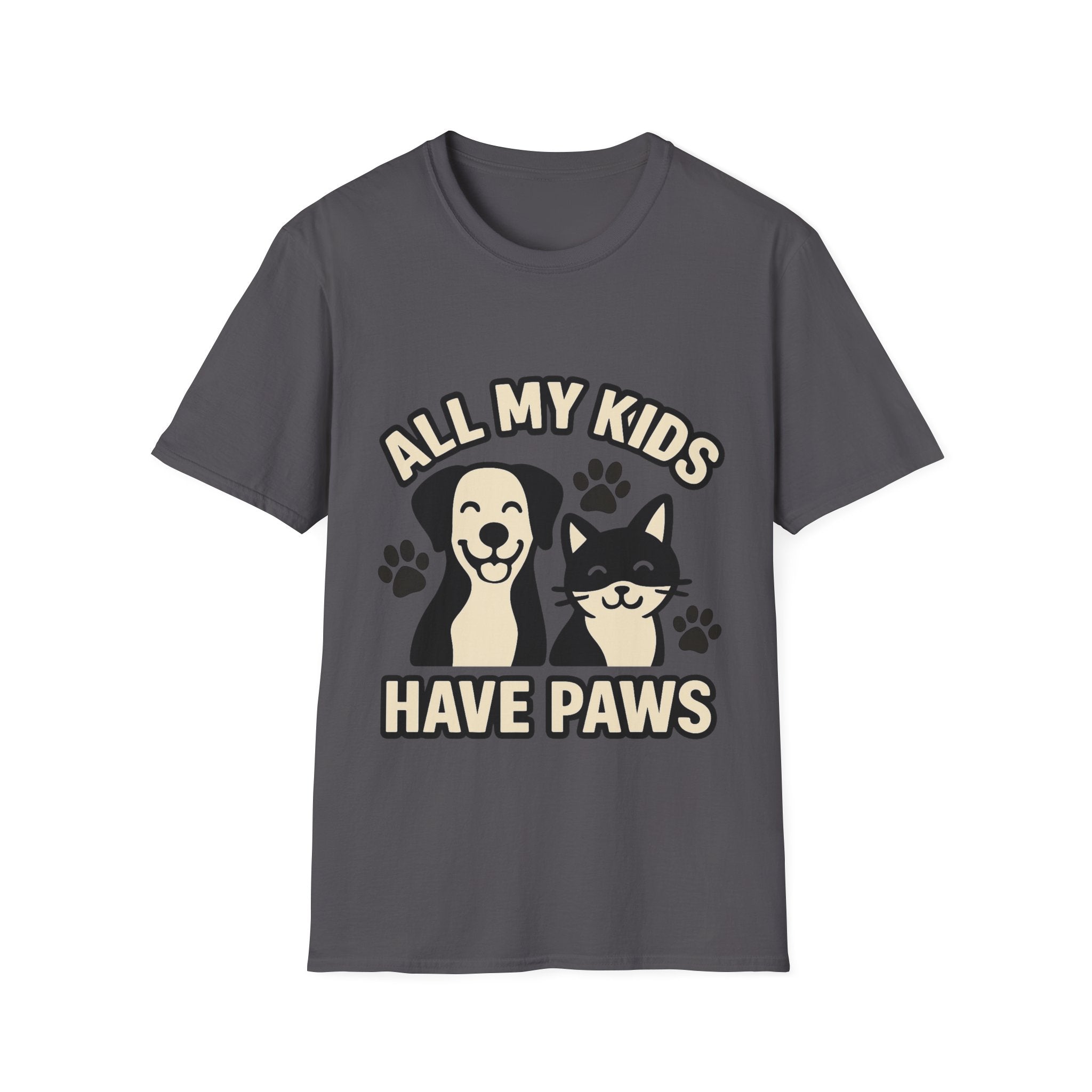 All My Kids Have Paws Shirt, Pet Mom T-Shirt, Dog Mom Cat Mom Gift, Fur Mama Tee, Pet Parent Shirt, Mothers Day Gift for Dog Lover