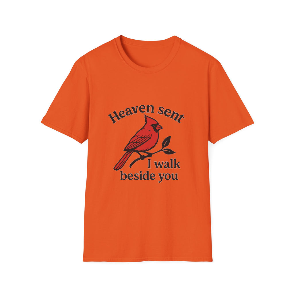 Cardinal Memorial Shirt Heaven Sent Grief Gift Loss of Loved One Remembrance Tee Sympathy Gift Bereavement Comfort Shirt