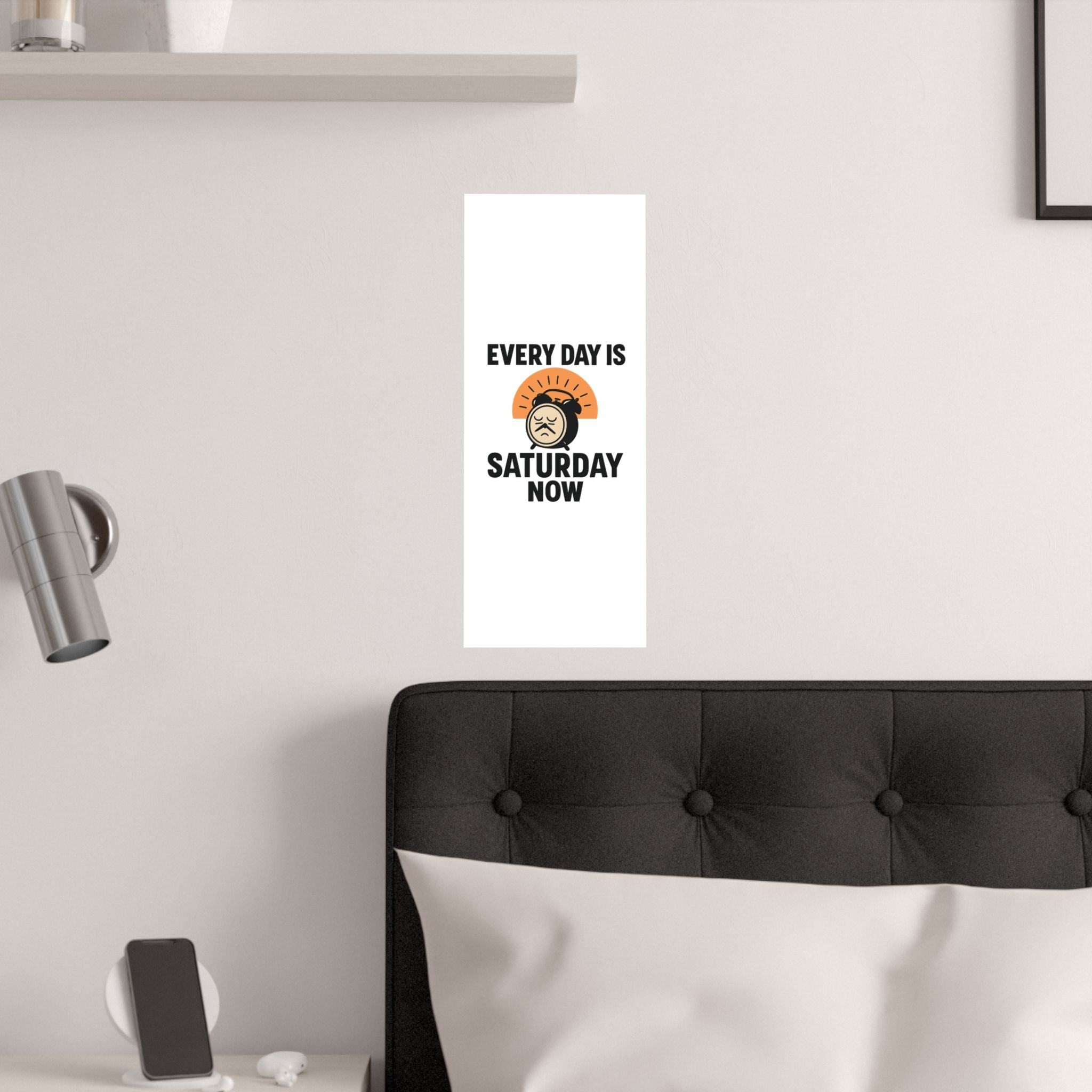 Retirement Gift Every Day is Saturday Now Poster, Funny Retirement Party Decor, Coworker Retirement Gift, Retirement Wall Art
