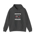 Firefighter Wife Hoodie Behind Every Firefighter Proud Wife Gift Anniversary Thin Red Line Sweatshirt Maltese Cross Support