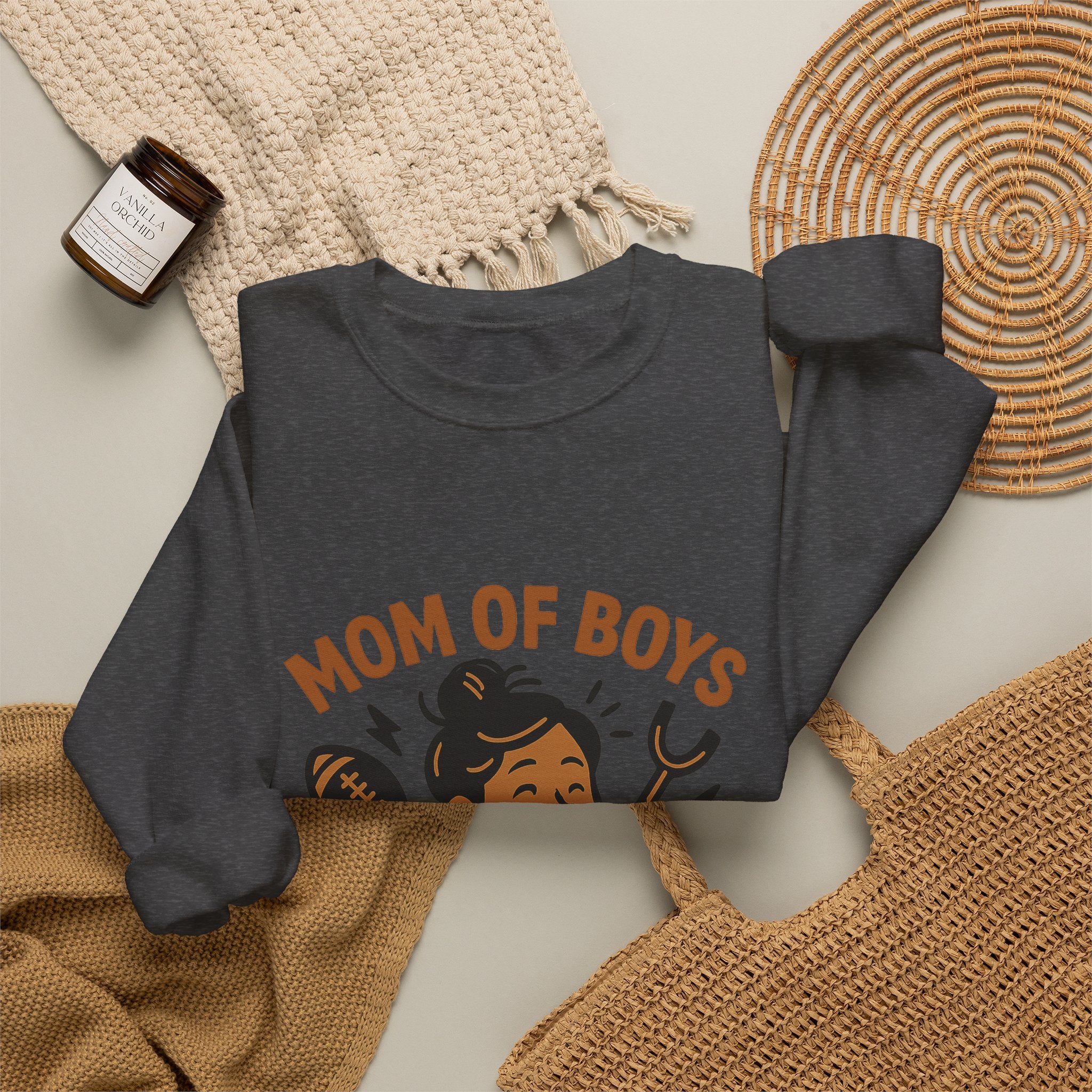 Mom of Boys Sweatshirt, Chaos Coordinator Shirt, Boy Mom Gift, Mother's Day Gift for Mom of Sons, Funny Mom Sweatshirt