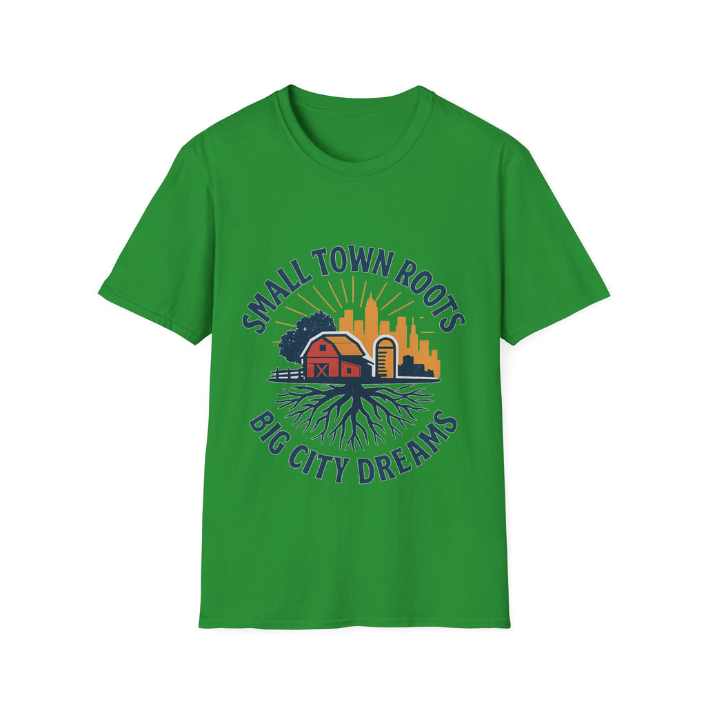 Small Town Roots Big City Dreams Shirt, Hometown Pride Tee, Vintage Americana Tshirt, Country Girl Gift, Small Town Pride