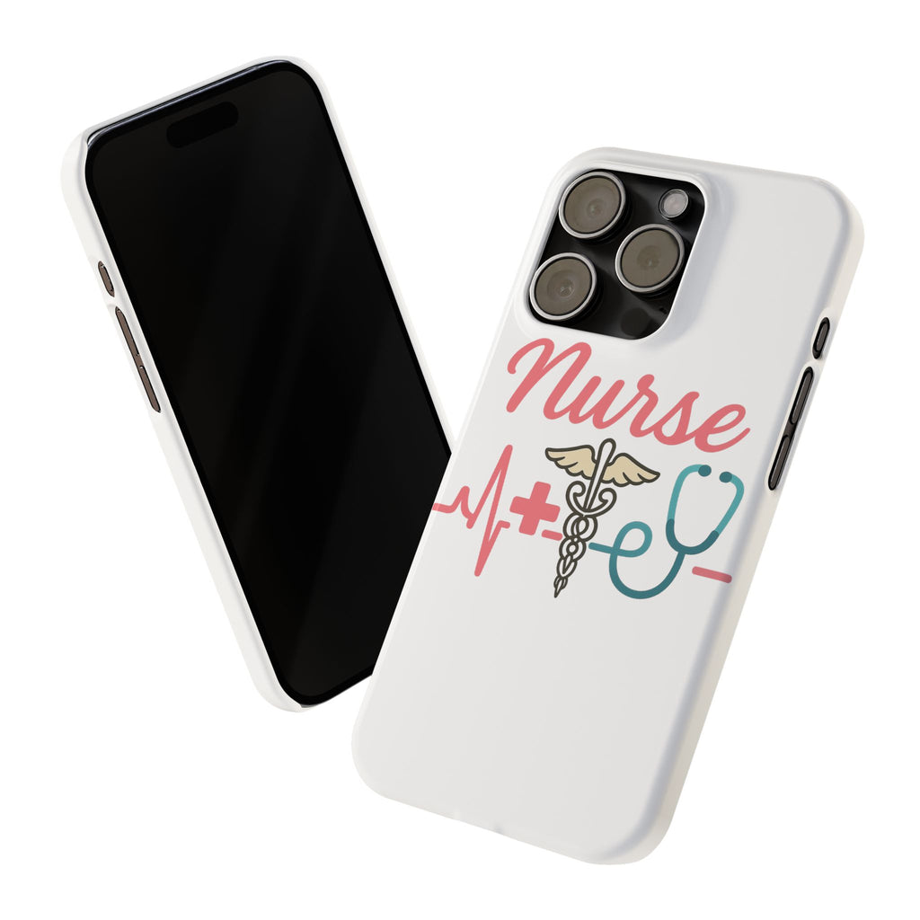 Nurse Phone Case EKG Heartbeat Medical Gift for Nurses RN Nursing Student Appreciation Gift Healthcare Worker iPhone Case