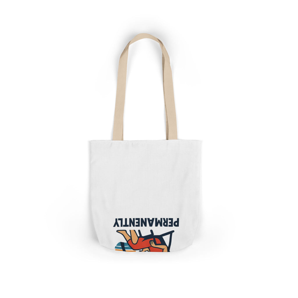 Out of Office Permanently Tote Bag, Retirement Gift for Women, Retiree Travel Bag, Funny Retirement Party Gift Coworker