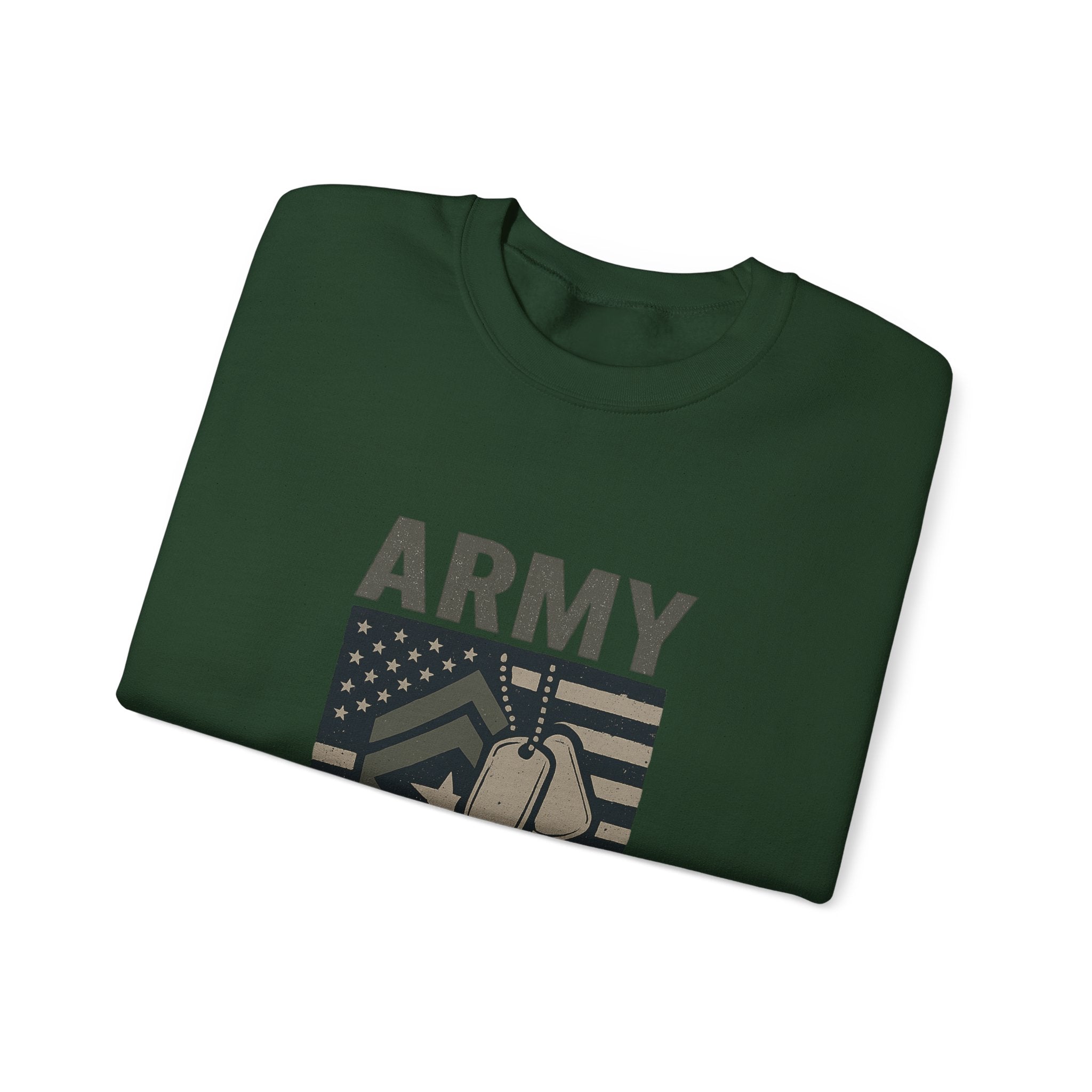 Army Strong Dad Sweatshirt, Military Father's Day Gift, Active Duty Dad Shirt, Army Dad Appreciation, Patriotic Military Family