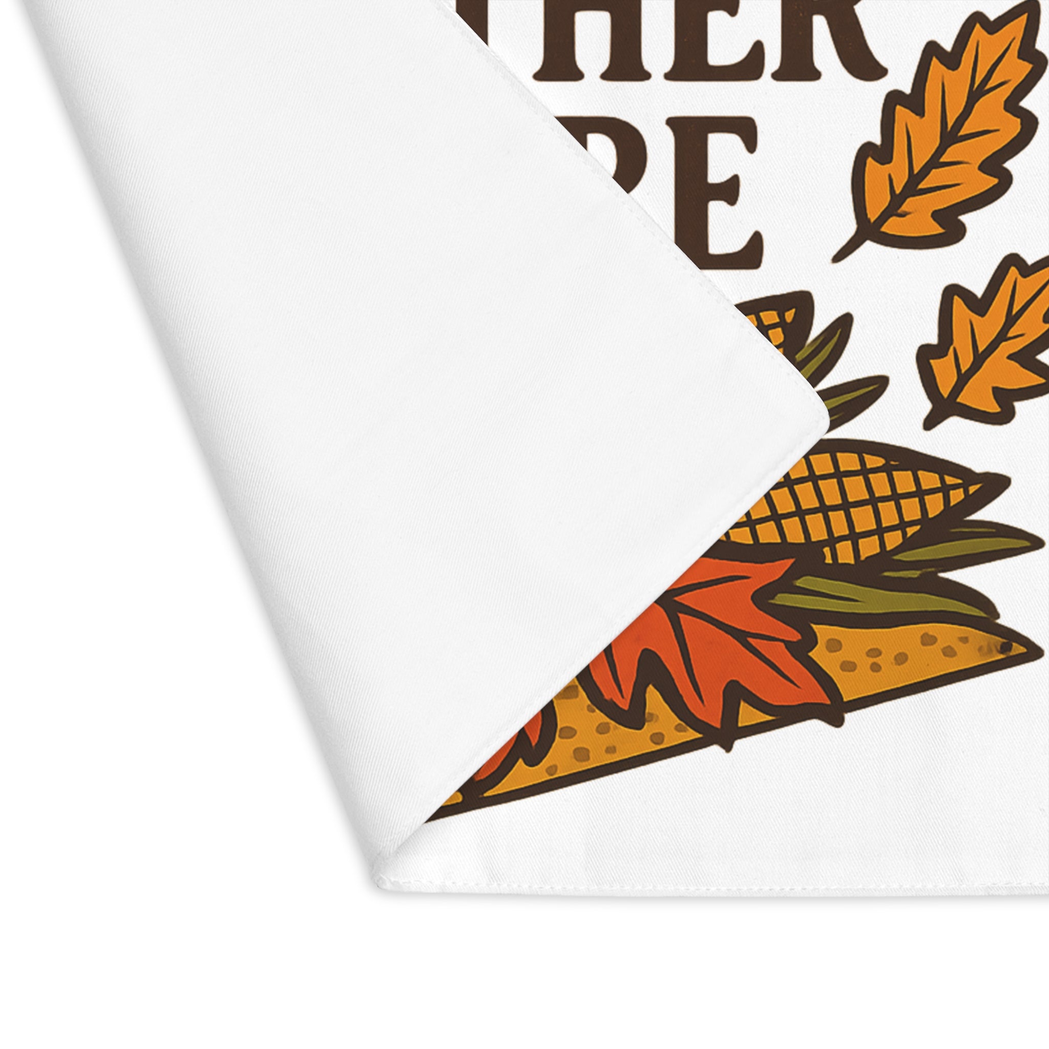 Blessed to Gather Here Thanksgiving Placemat | Autumn Leaves Harvest Table Decor | Farmhouse Holiday Placemats Set | Grateful