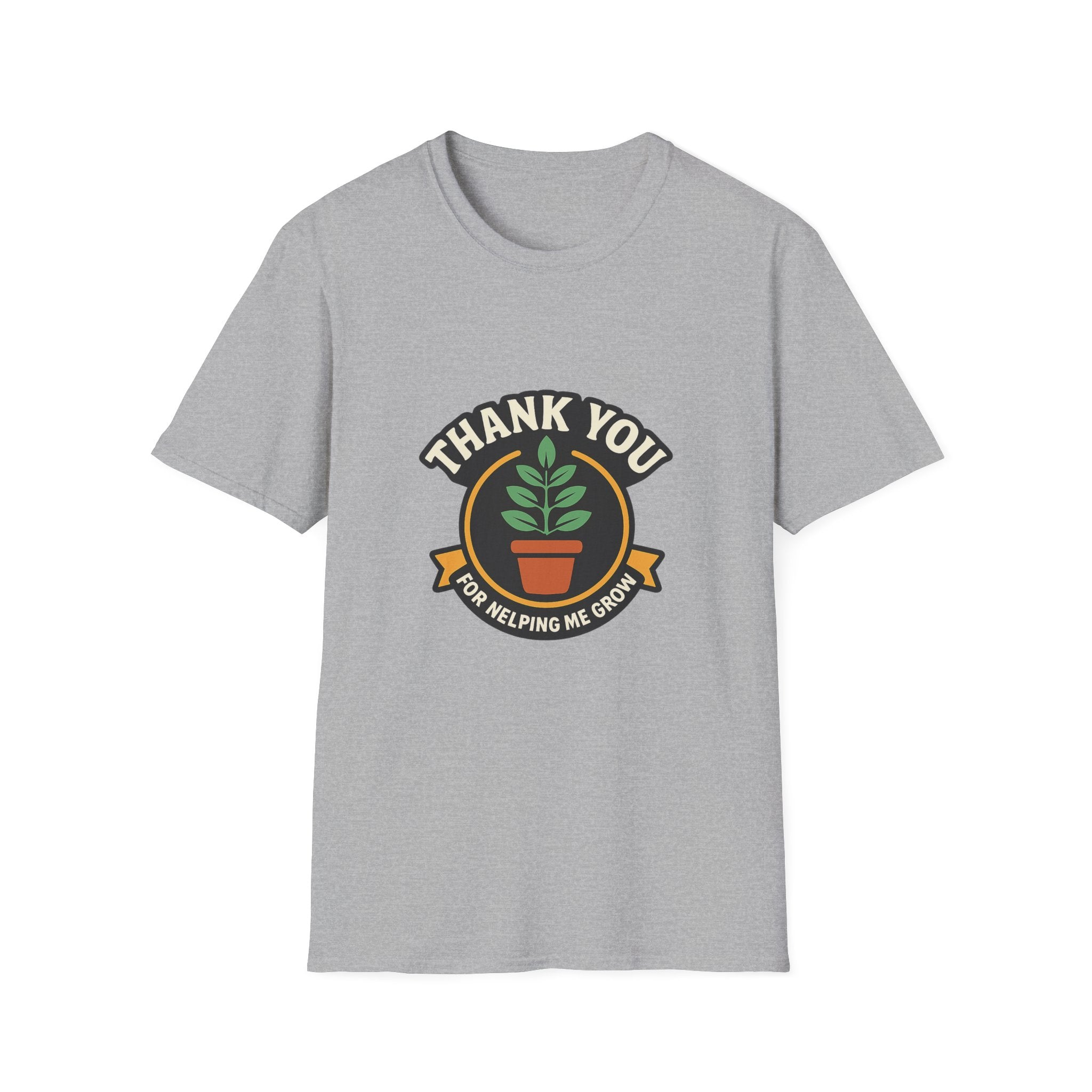 Thank You for Helping Me Grow Teacher Appreciation Shirt Plant Lady Gift Teacher Week Tee Mentor Gift End of Year Teacher Gift
