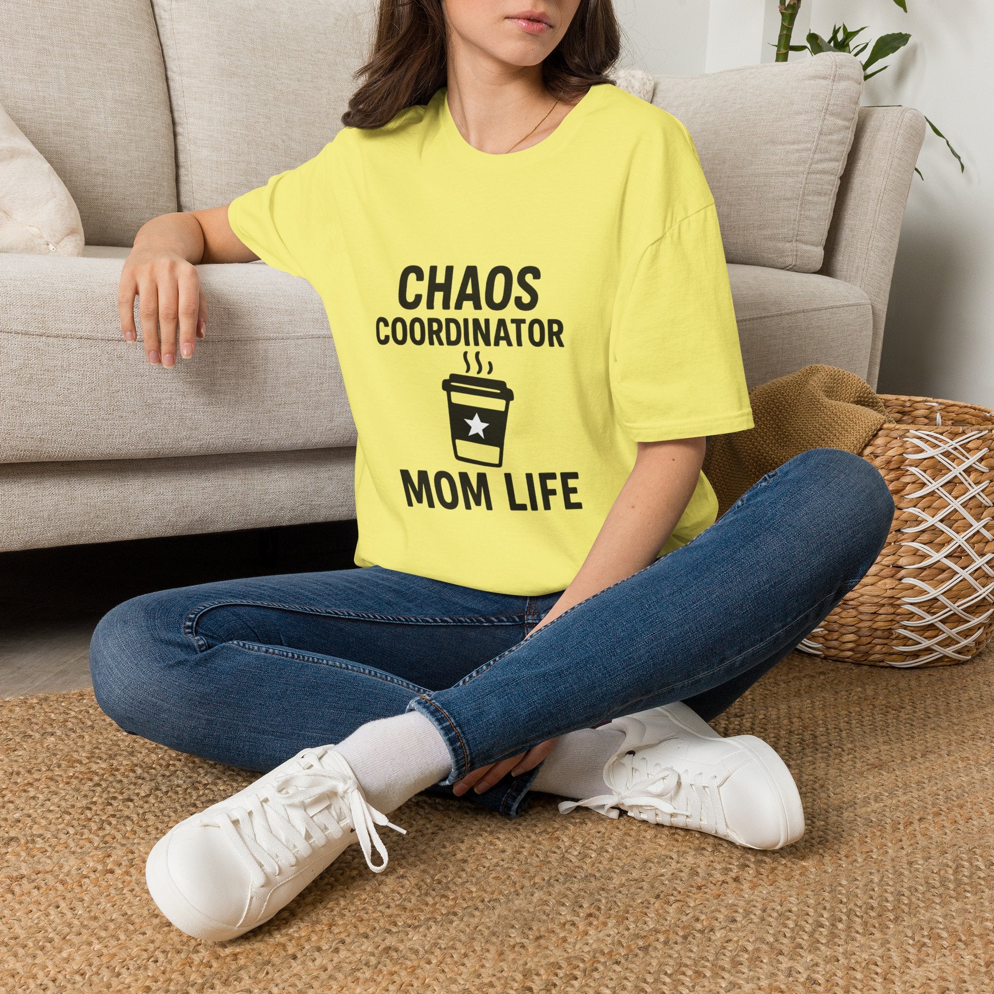 Chaos Coordinator Shirt Mom Life T-Shirt Funny Mom Tee Mother's Day Gift for New Mom Toddler Mom Gift Exhausted Mom Shirt