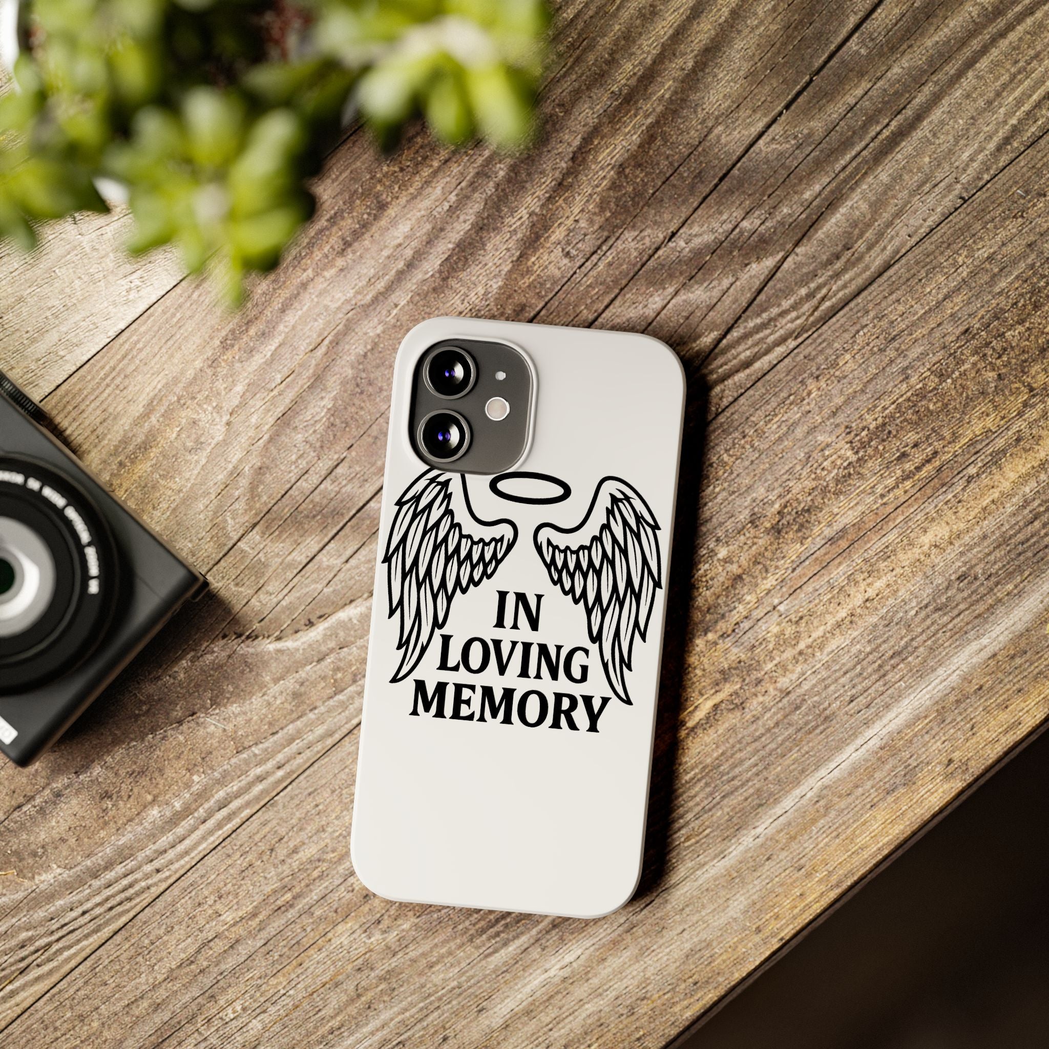 Guardian Angel Wings Phone Case In Loving Memory Sympathy Gift Memorial Remembrance Heaven Spiritual Protection Loss Grief Support