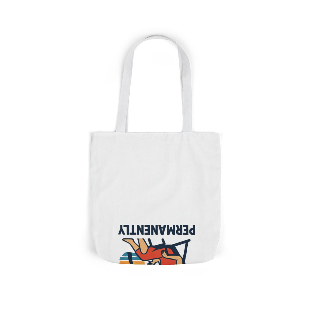 Out of Office Permanently Tote Bag, Retirement Gift for Women, Retiree Travel Bag, Funny Retirement Party Gift Coworker