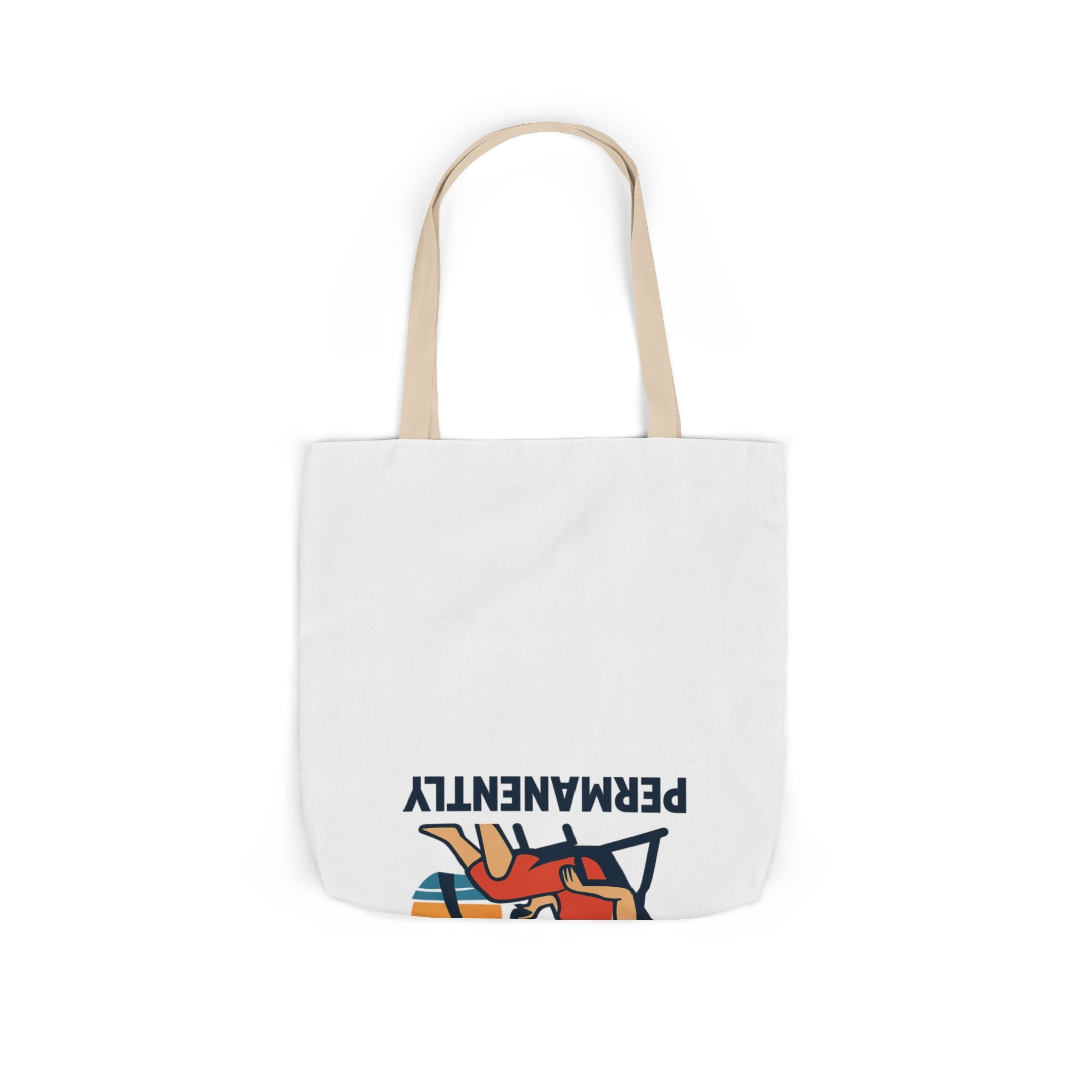 Out of Office Permanently Tote Bag, Retirement Gift for Women, Retiree Travel Bag, Funny Retirement Party Gift Coworker