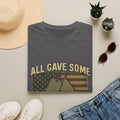 Custom Veteran Shirt | All Gave Some Some Gave All | Personalized Veterans Day Gift | Military Family Pride Tshirt with Name & Dates