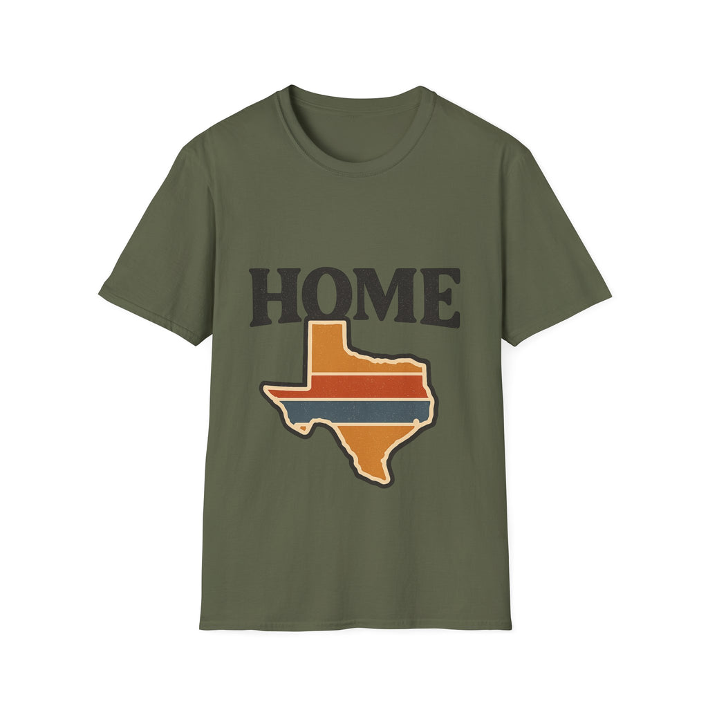 Home State Pride Vintage T-Shirt | Retro State Outline Tee | Hometown Pride Gift | State Love Shirt | Regional Pride Apparel