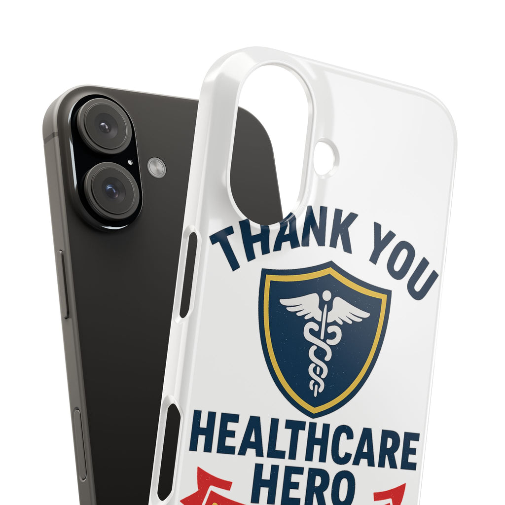 Thank You Healthcare Hero Phone Case, Nurse Appreciation Gift, Medical Worker Gift, Grateful for Heroes Like You, Nurses Week Gift