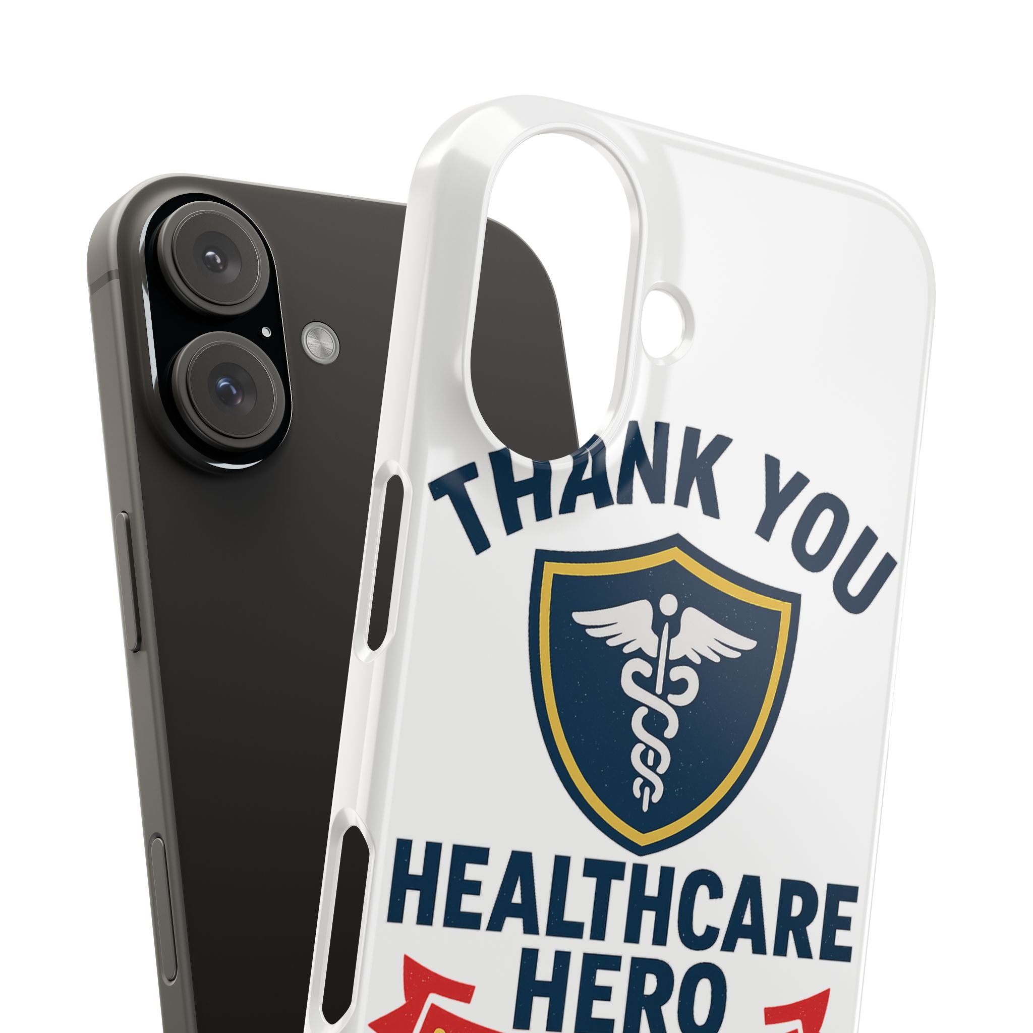 Thank You Healthcare Hero Phone Case, Nurse Appreciation Gift, Medical Worker Gift, Grateful for Heroes Like You, Nurses Week Gift