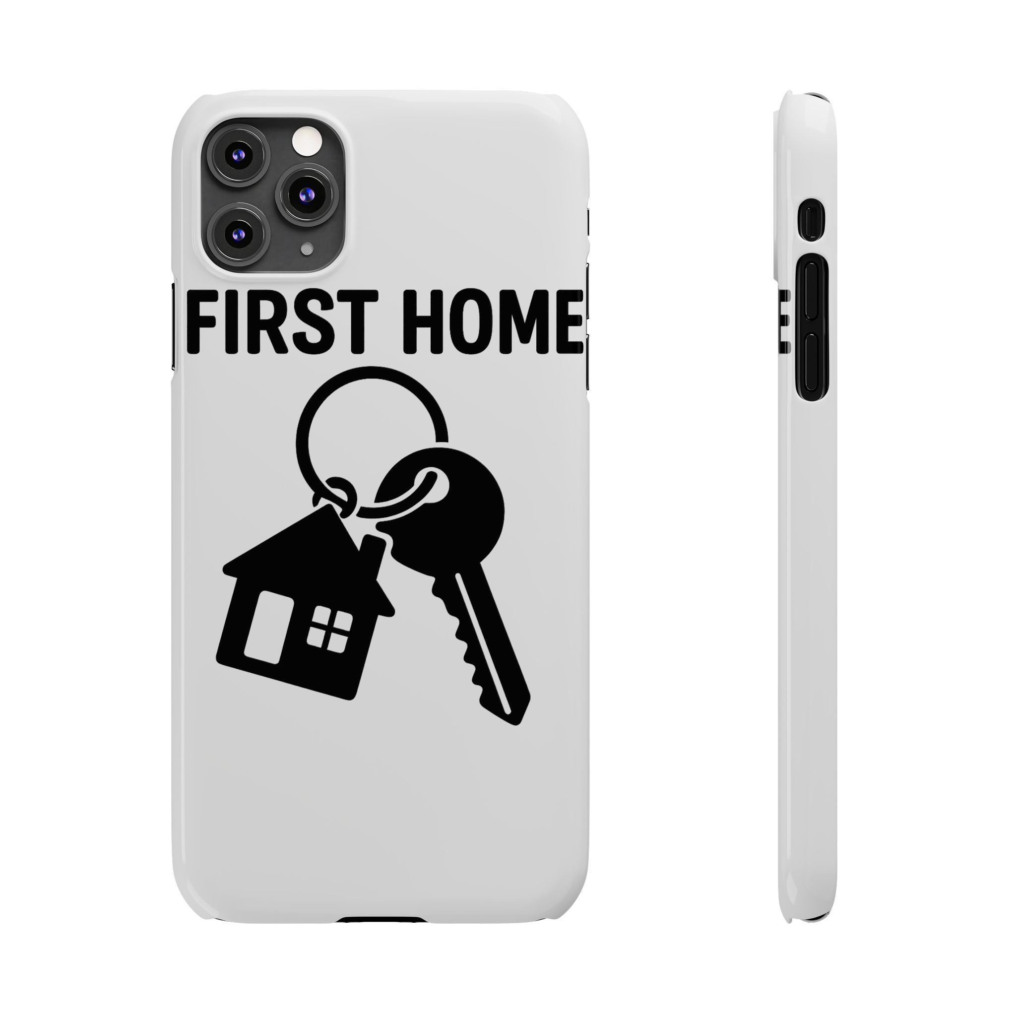First Home Keys Phone Case, New Homeowner Gift, Housewarming Present, Minimalist House Key Design, First Time Home Buyer Gift
