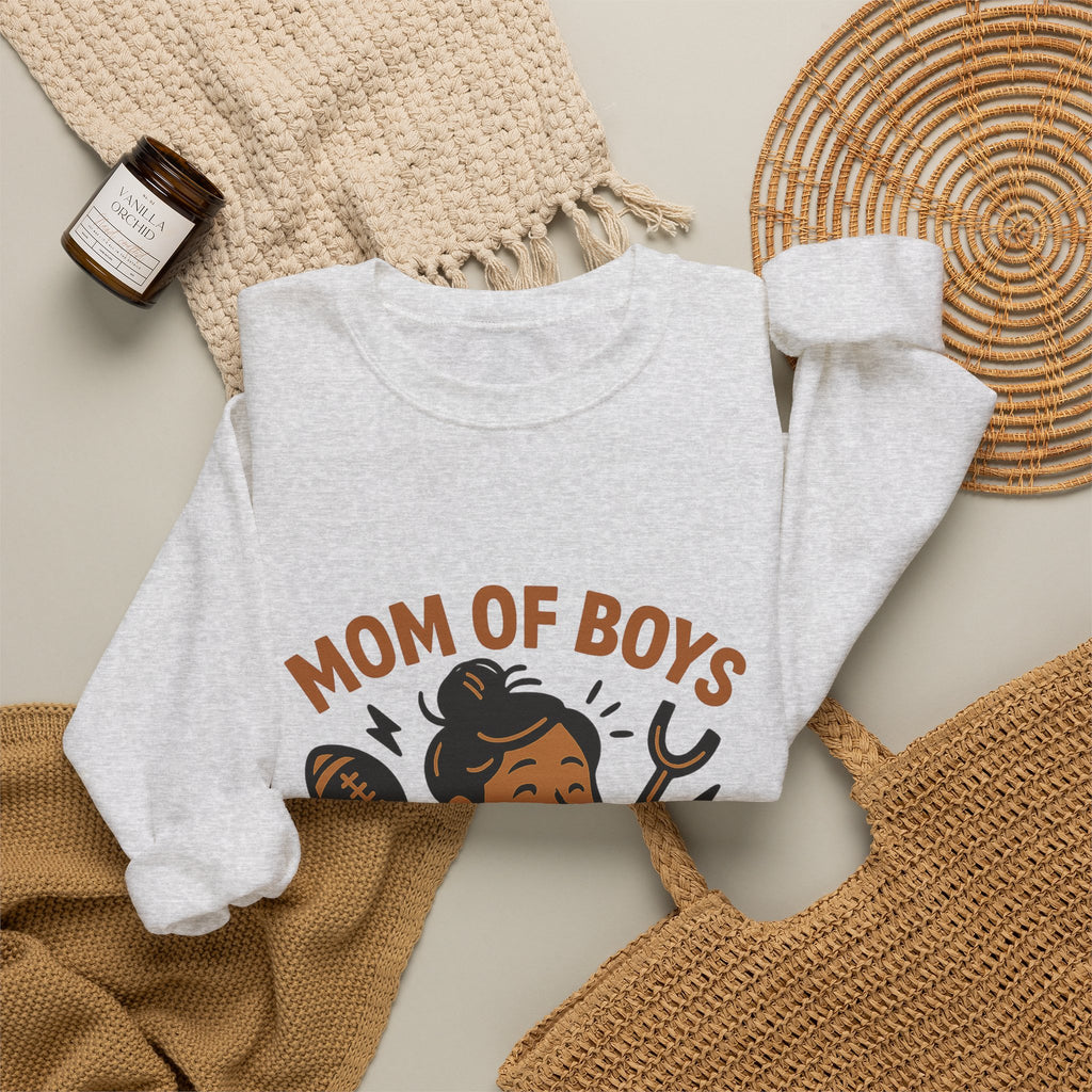 Mom of Boys Sweatshirt, Chaos Coordinator Shirt, Boy Mom Gift, Mother's Day Gift for Mom of Sons, Funny Mom Sweatshirt