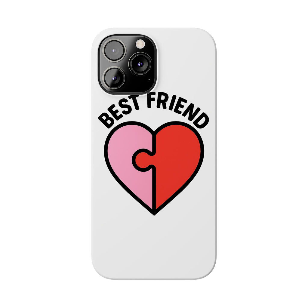 Best Friend Phone Case Set Puzzle Heart Matching BFF Gifts for Besties Friendship Phone Cases Cute Teen Gift for Her