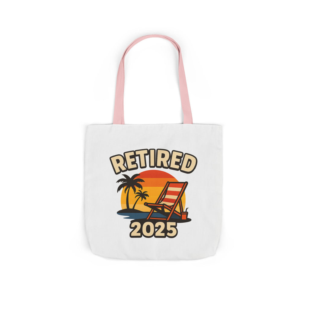 Retired 2025 Tote Bag Beach Chair Sunset Retirement Gift Retiree Beach Bag Retirement Party Favor Coworker Gift Farewell Gift