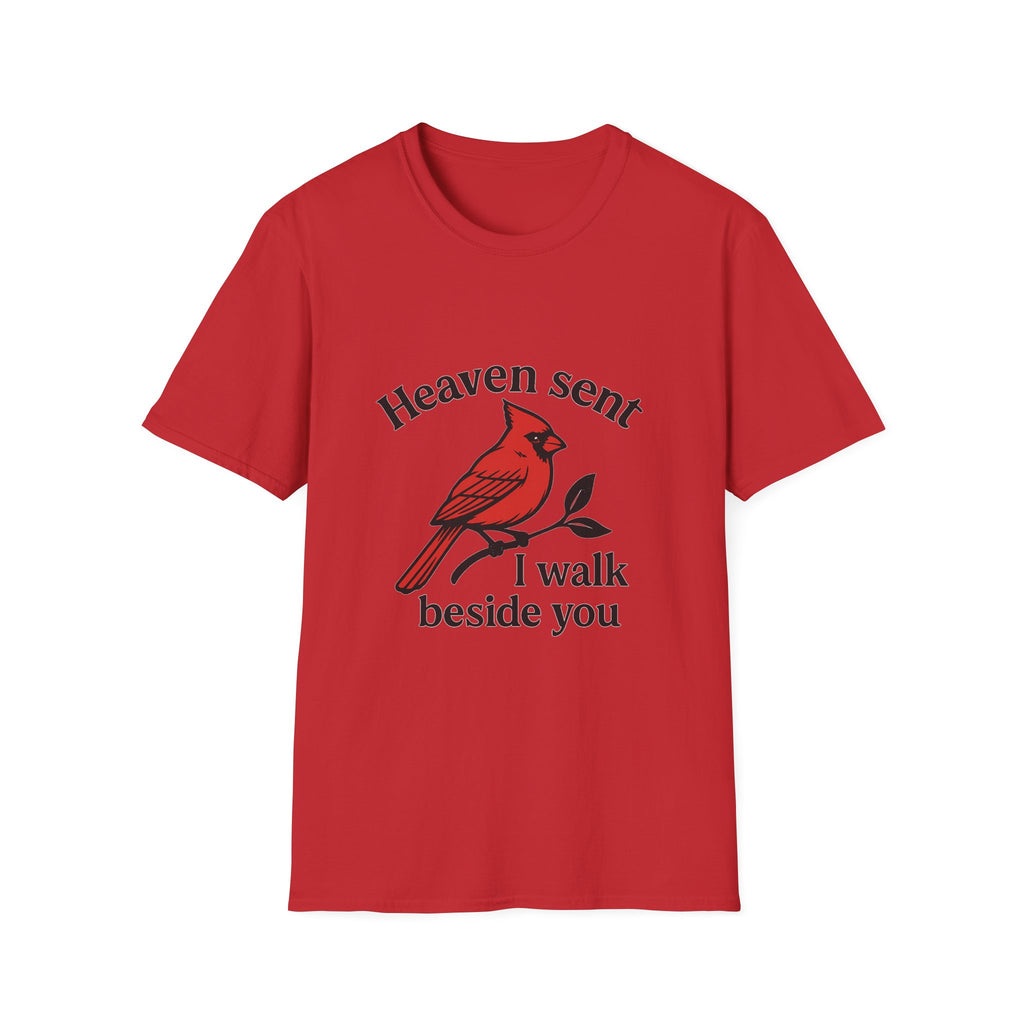 Cardinal Memorial Shirt Heaven Sent Grief Gift Loss of Loved One Remembrance Tee Sympathy Gift Bereavement Comfort Shirt