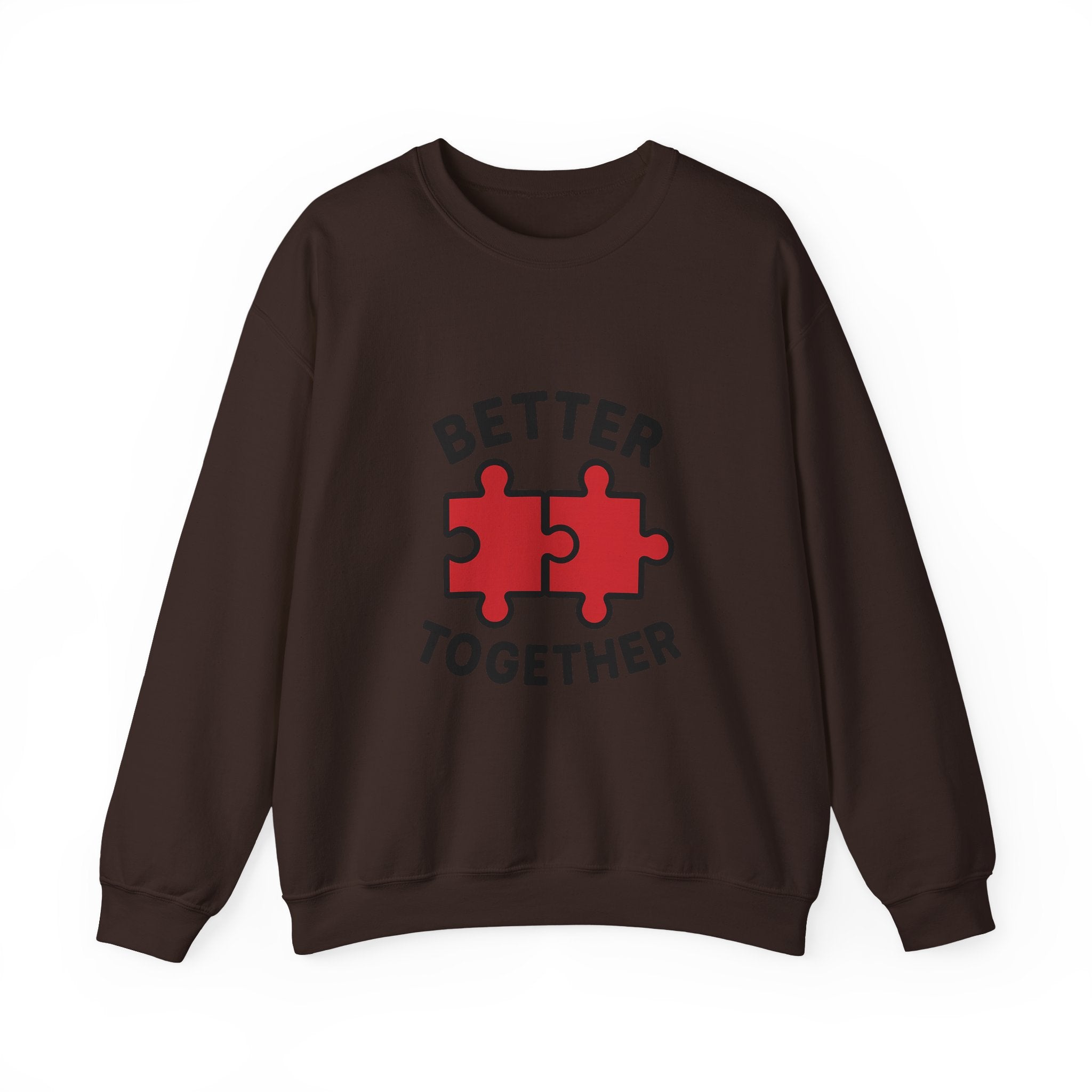 Couple Sweatshirt Better Together Puzzle Pieces Matching Sweatshirts Anniversary Gift for Couples Relationship Gift Valentine's Day