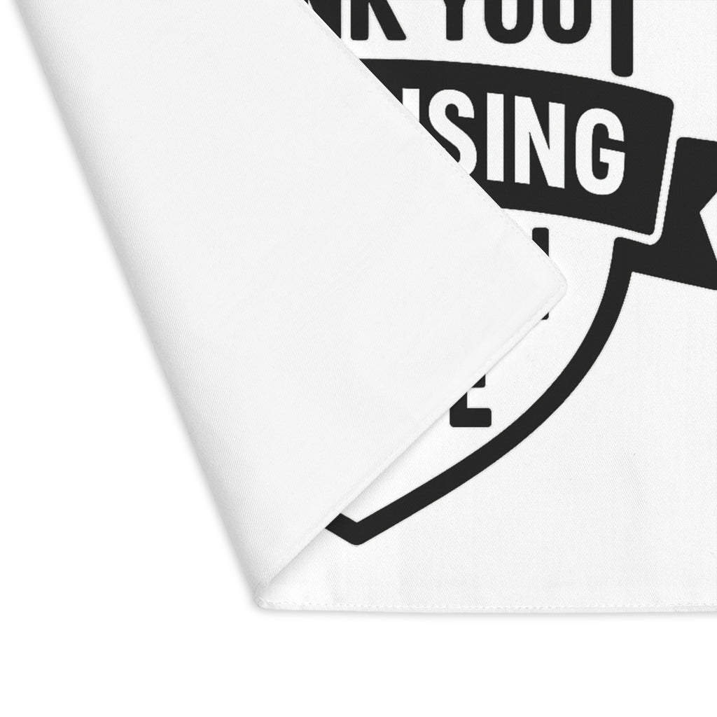 Thank You For Raising The Man I Love Placemat Wedding Gift for In-Laws Parents Appreciation Bridal Shower Anniversary Gift