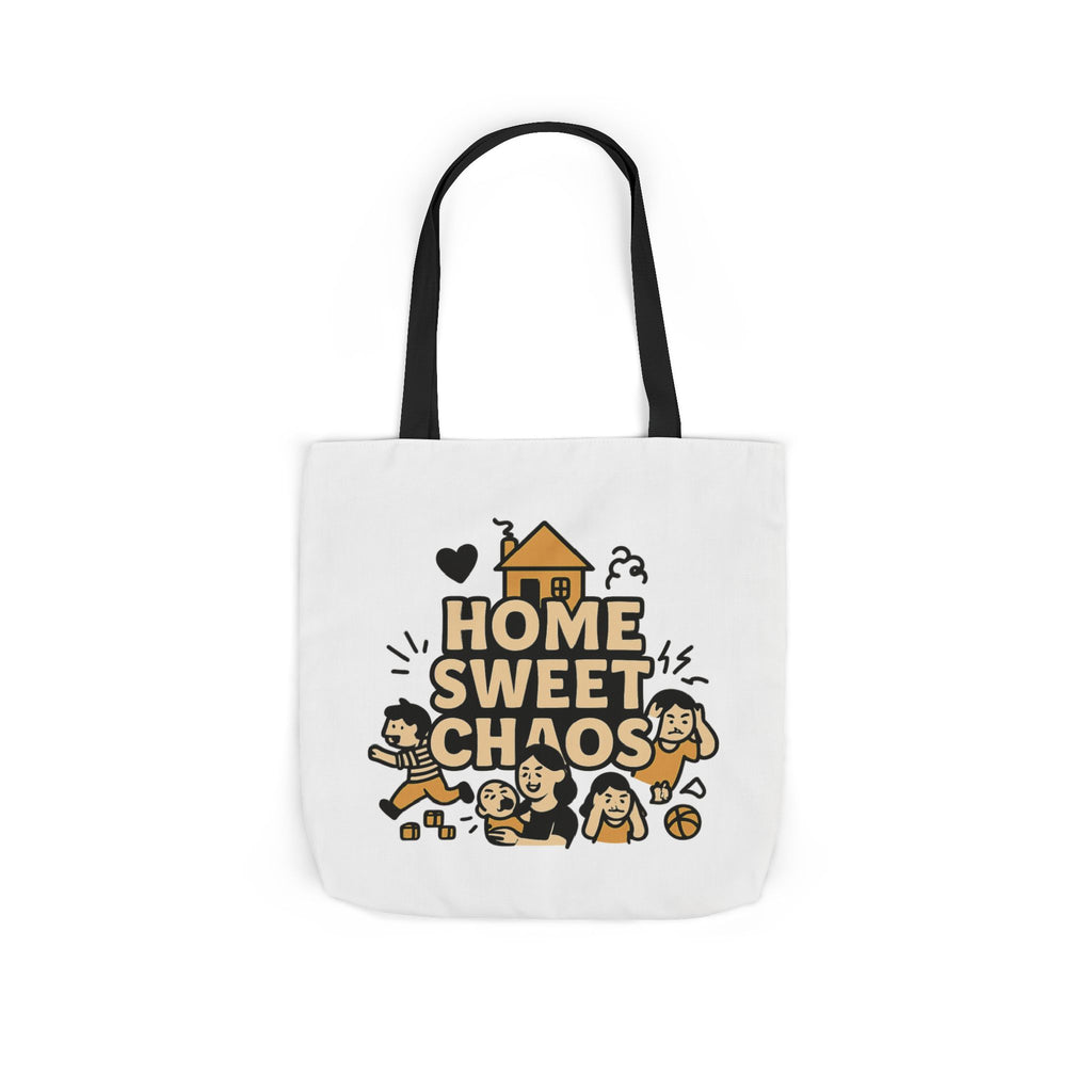 Home Sweet Chaos Tote Bag, Funny Mom Life Gift, Parenting Humor Canvas Tote, New Mom Gift, Chaotic Family Life, Gift for Mom