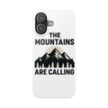 Mountains Are Calling Phone Case, Minimalist Mountain Range Silhouette, Nature Lover Gift, Hiker Adventure Outdoor Enthusiast