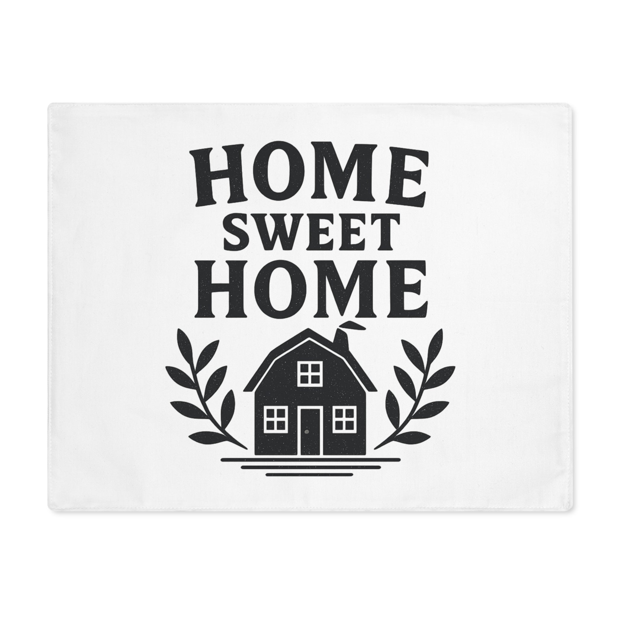 Home Sweet Home Placemat Set Housewarming Gift New Home First House Cork Backed Table Mats Farmhouse Kitchen Decor