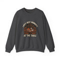 Life's Best Moments At The Table Sweatshirt, Family Dinner Crewneck, Cozy Kitchen Gift for Mom, Farmhouse Comfort Food Lover
