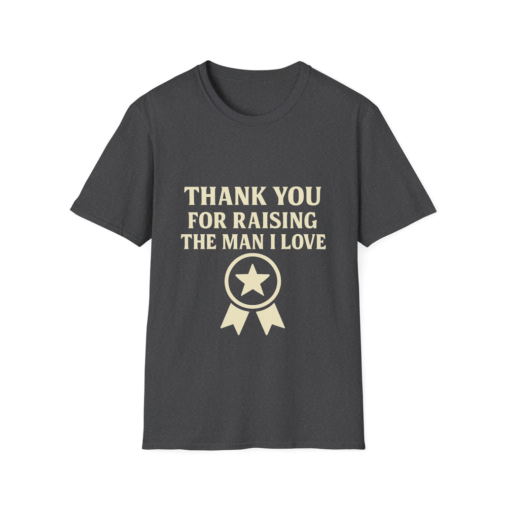 Thank You For Raising The Man I Love Shirt, Mother In Law Gift, Mothers Day Gift From Daughter In Law, MIL Appreciation Tee