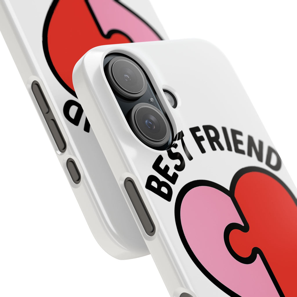 Best Friend Phone Case Set Puzzle Heart Matching BFF Gifts for Besties Friendship Phone Cases Cute Teen Gift for Her