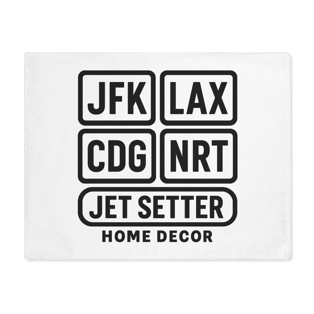 Airport Code Coaster Set Travel Lover Gift | JFK LAX CDG NRT Black White Minimalist Coasters | Jet Setter Home Decor Housewarming
