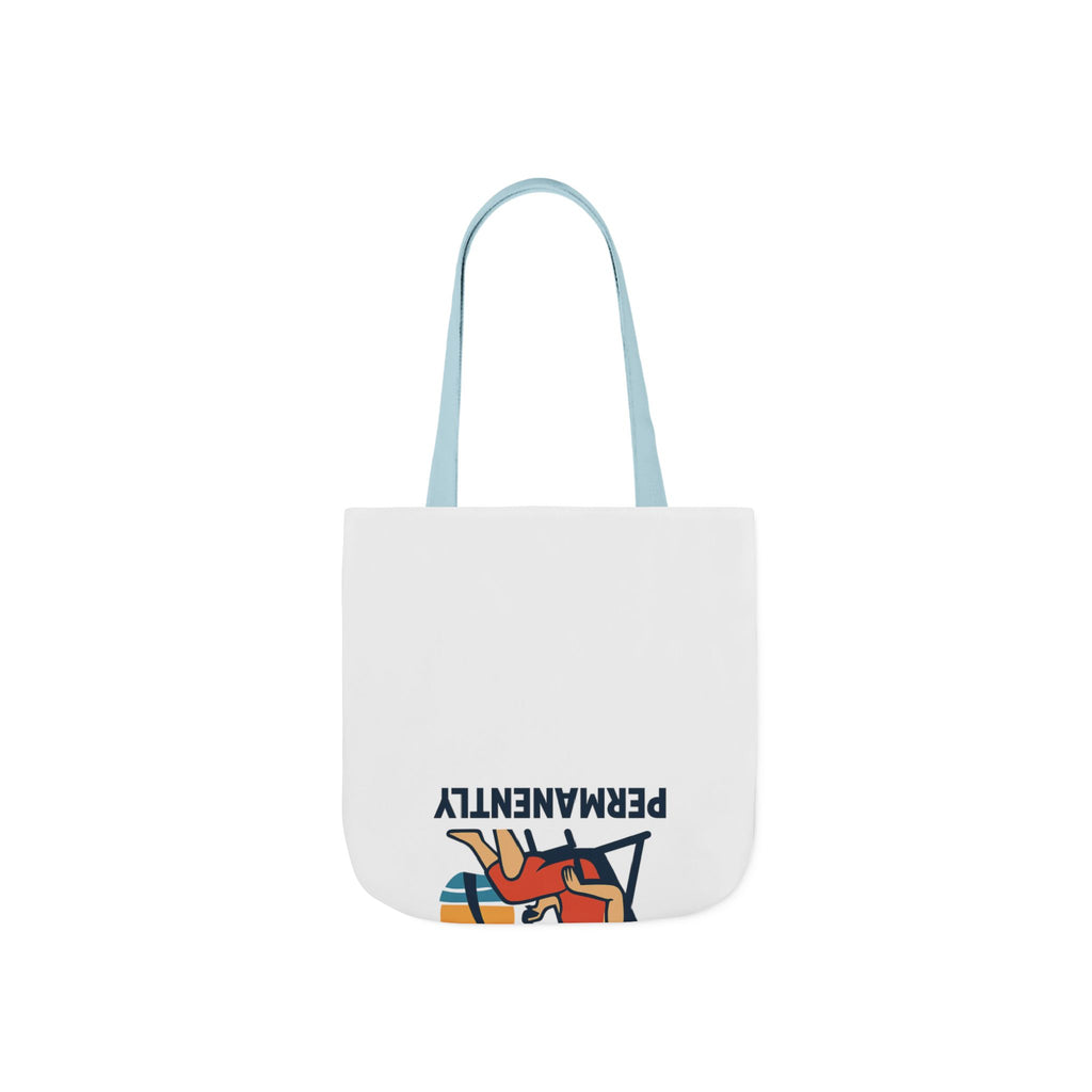Out of Office Permanently Tote Bag, Retirement Gift for Women, Retiree Travel Bag, Funny Retirement Party Gift Coworker