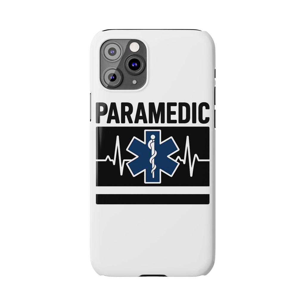 Paramedic Phone Case EMS Gift Heartbeat Star of Life EMT Medical First Responder Thin White Line Hero Appreciation
