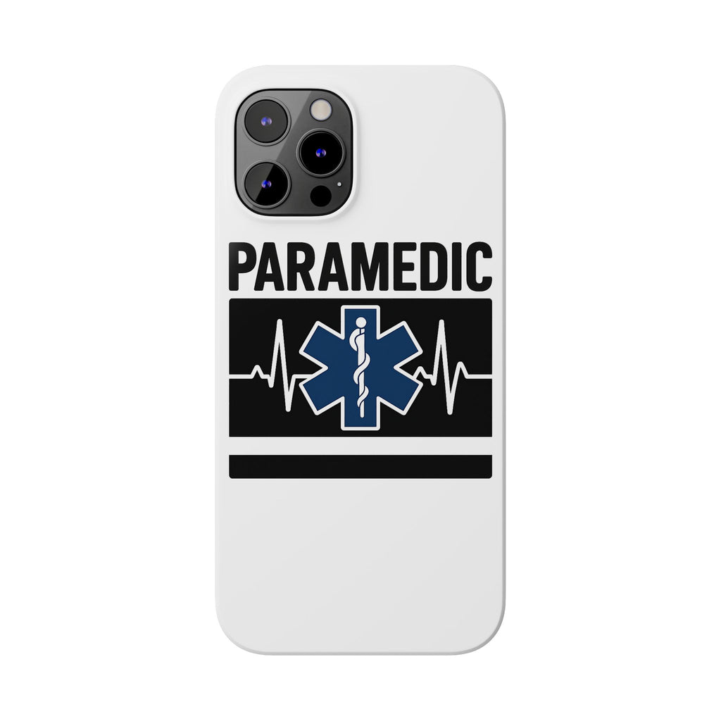 Paramedic Phone Case EMS Gift Heartbeat Star of Life EMT Medical First Responder Thin White Line Hero Appreciation